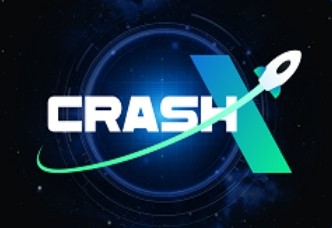 'Crash X': The game's intense and dramatic imagery showcases the excitement of unpredictability and extreme volatility.