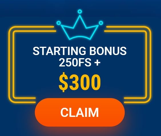 The informative banner promotes an appealing welcome bonus offer for new players, encouraging them to register and take advantage of this special promotion.