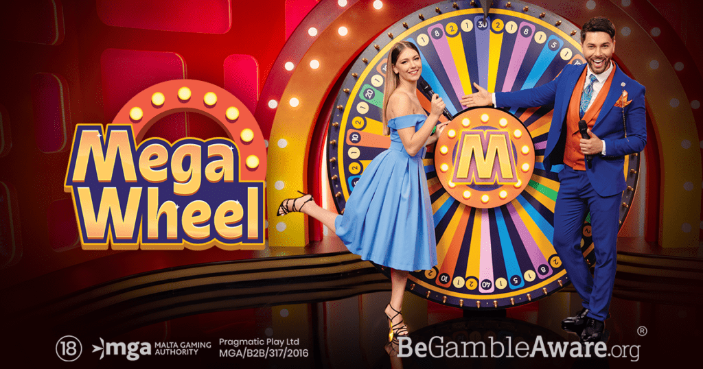Mega Wheel স্লট লোগো
