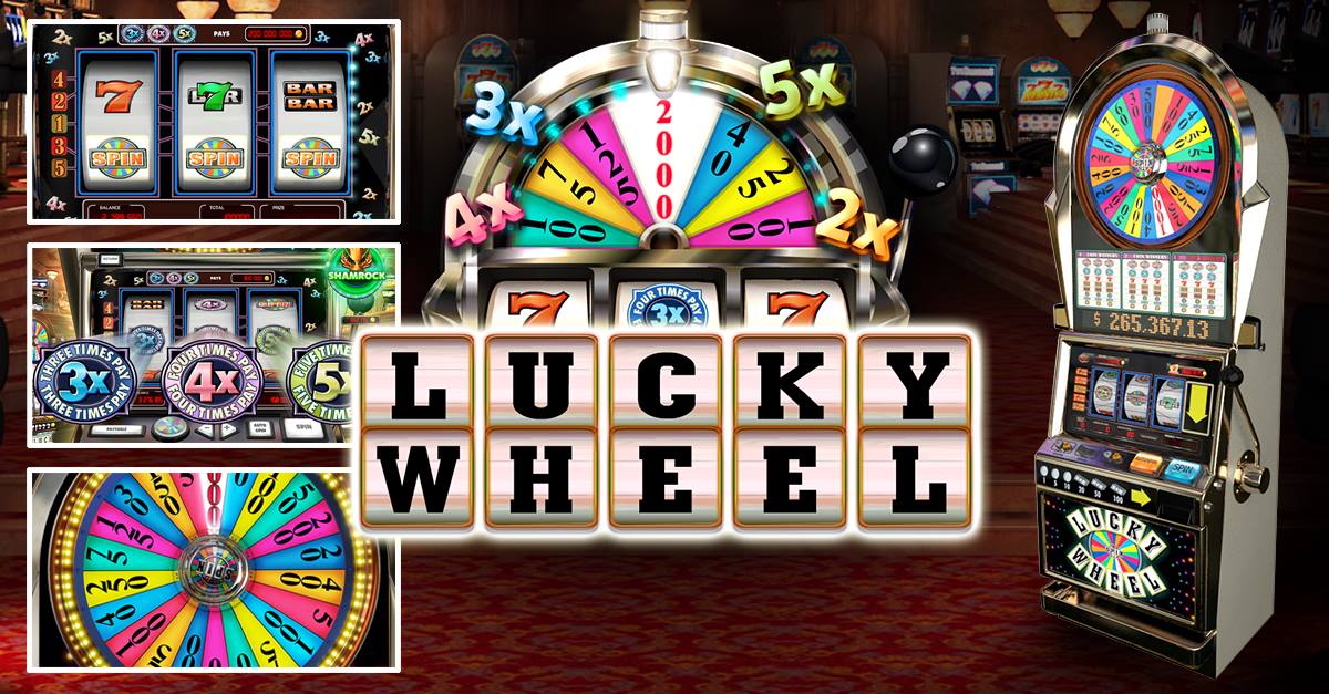 Lucky wheel স্লট লোগো
