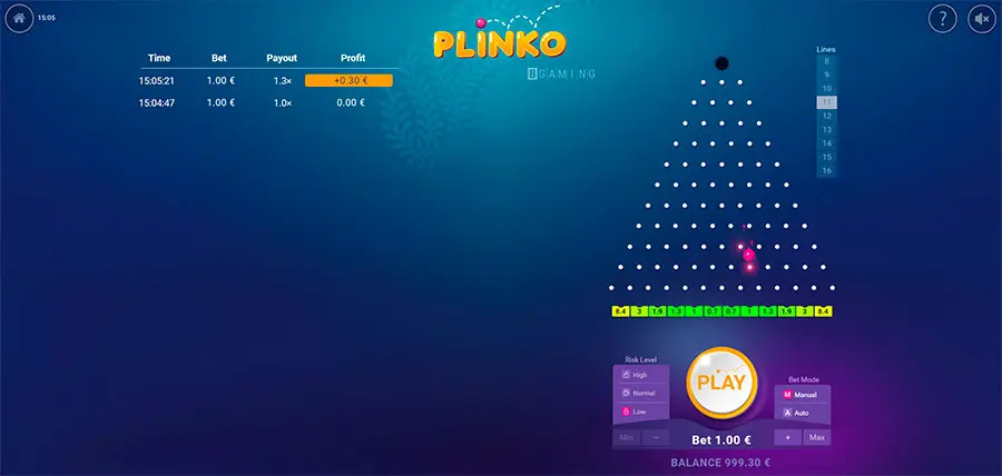 Plinko স্লট লোগো