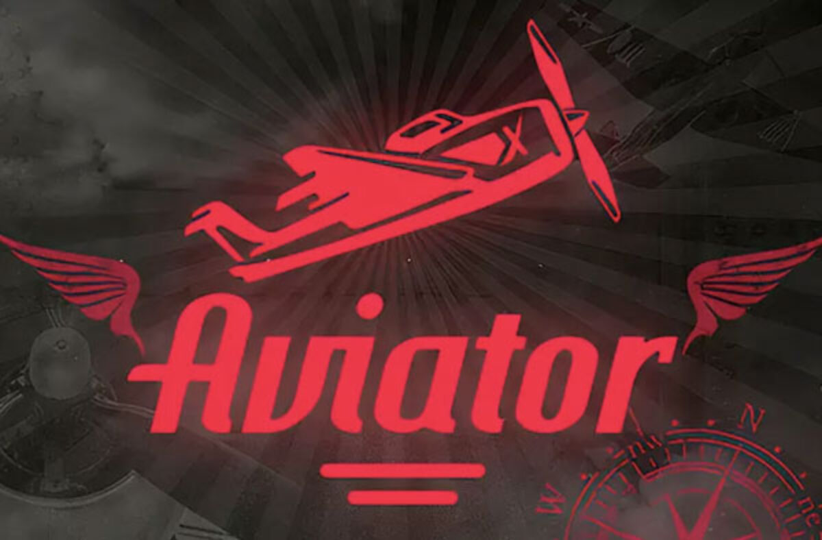 Aviator স্লট লোগো