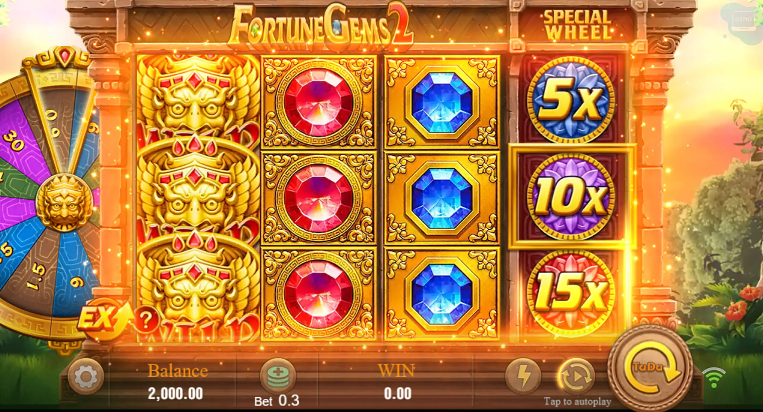 Fortune Gems 2 স্লট লোগো