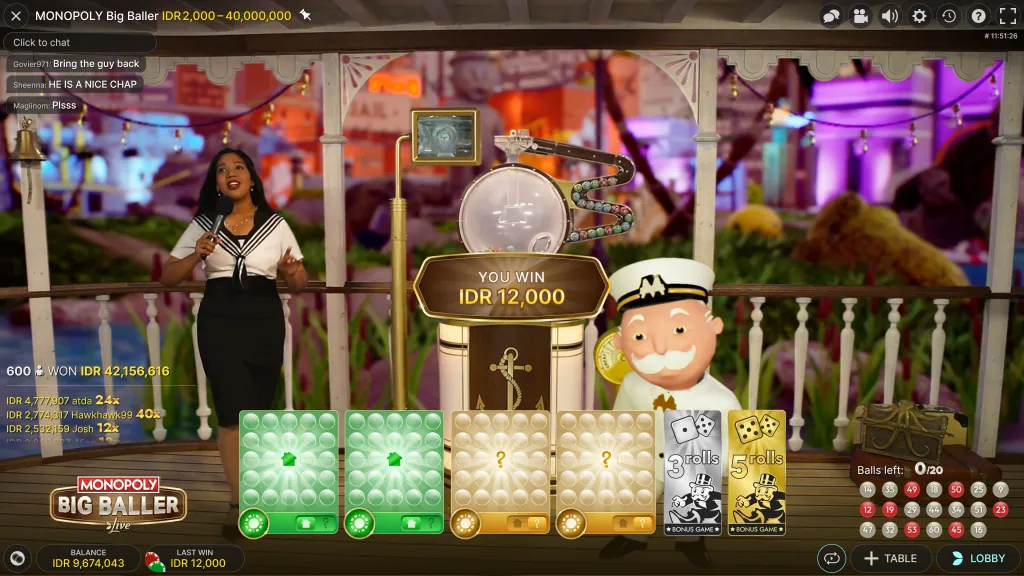 Monopoly Big Baller স্লট লোগো